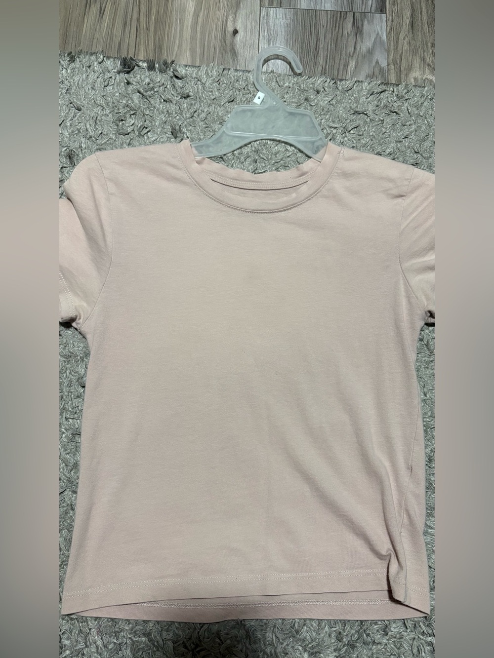 Splash Baby Tee Size Medium Pink Fitted Cropped T-Shirt